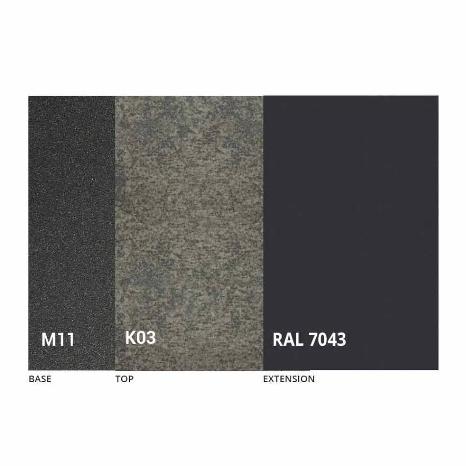 طاولة طعام قابلة للتمديد حتى 180 سم من السيراميك، صنع في إيطاليا - بيتاجورا Viadurini