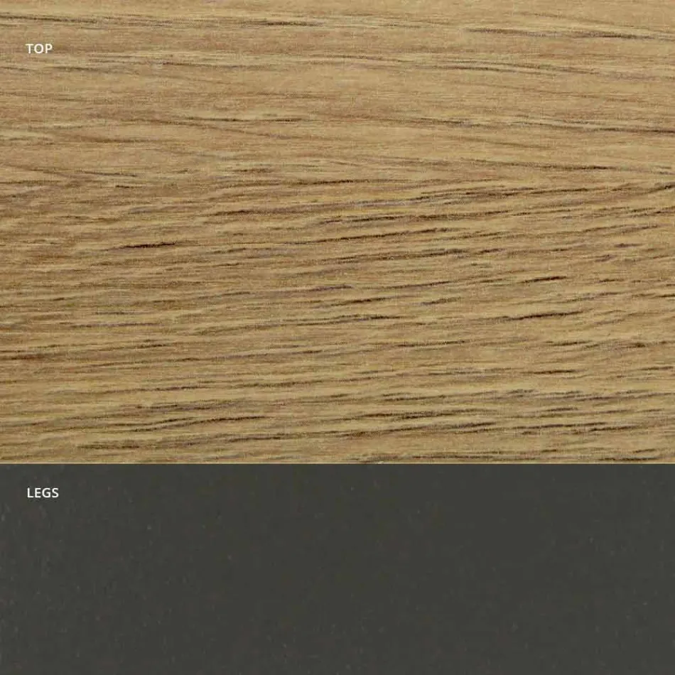 طاولة طعام قابلة للتمديد حتى 300 سم من صفائح HPL، صنع في إيطاليا - دالماتيان Viadurini