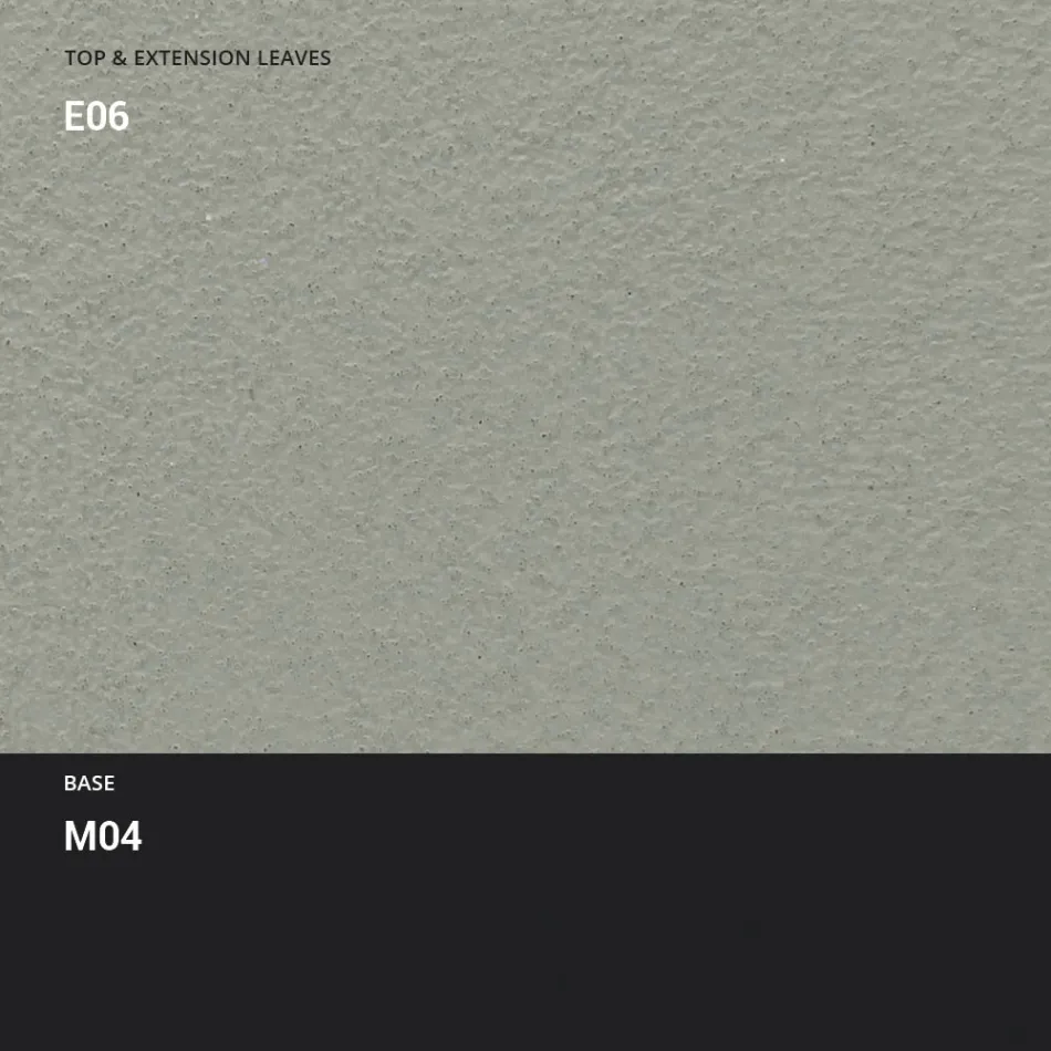طاولة طعام قابلة للتمديد حتى 310 سم، بتصميم تأثير الملاط، صنع في إيطاليا - يوكليد Viadurini