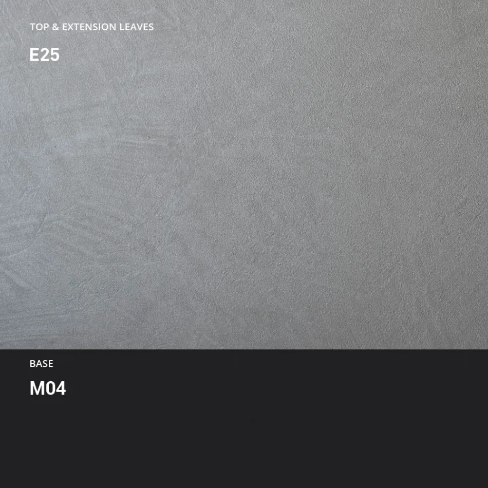 طاولة طعام معدنية قابلة للتمديد حتى 310 سم، صنع في إيطاليا - يوكليد Viadurini