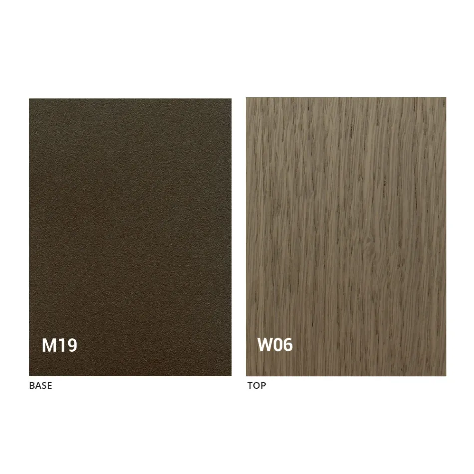 طاولة طعام قابلة للتمديد حتى 160 سم مصنوعة من الخشب في إيطاليا - يوجينيا Viadurini