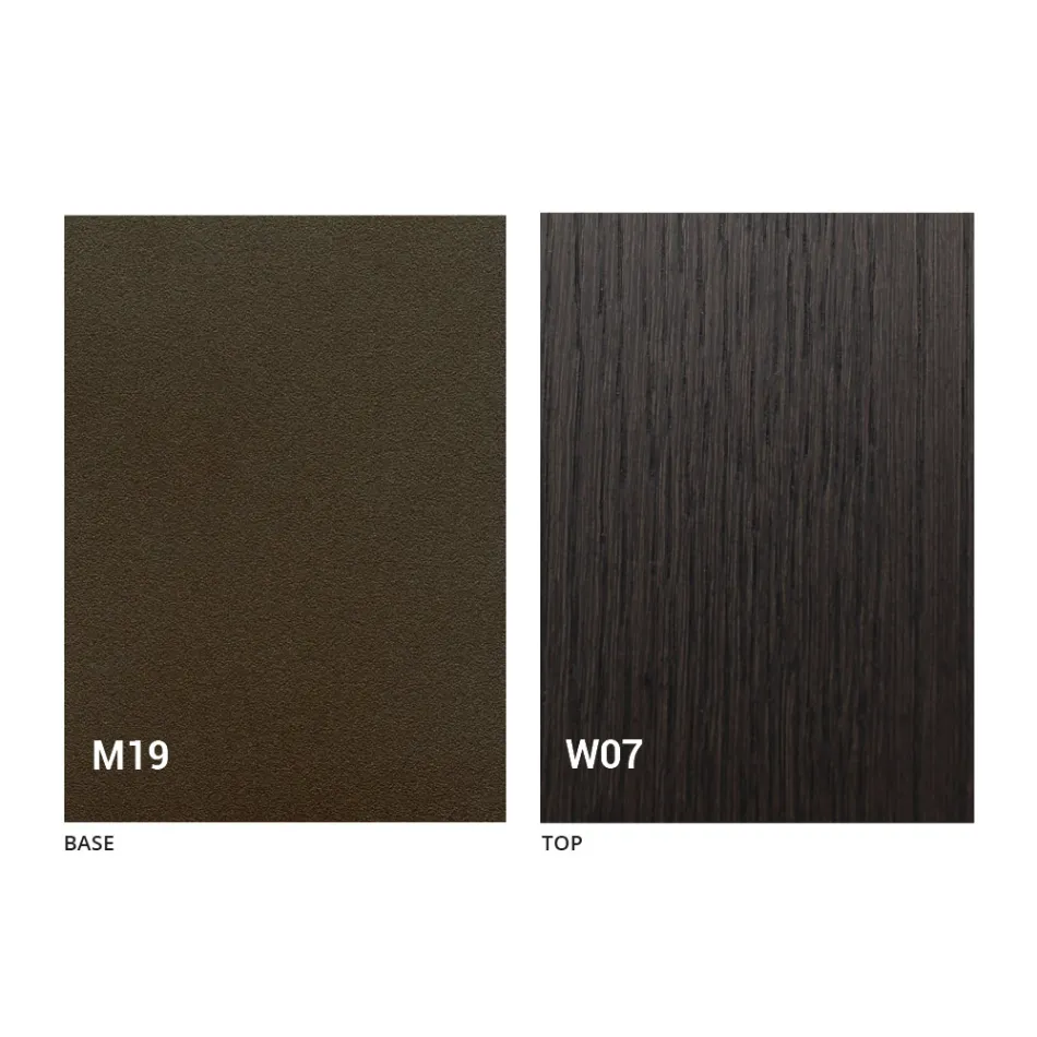 طاولة طعام قابلة للتمديد حتى 160 سم مصنوعة من الخشب في إيطاليا - يوجينيا Viadurini