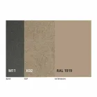 طاولة طعام قابلة للتمديد حتى 170 سم مصنوعة من السيراميك في إيطاليا - تريميتي Viadurini