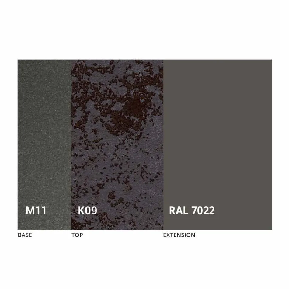 طاولة طعام قابلة للتمديد حتى 170 سم من السيراميك صنع في إيطاليا - تريميتي Viadurini