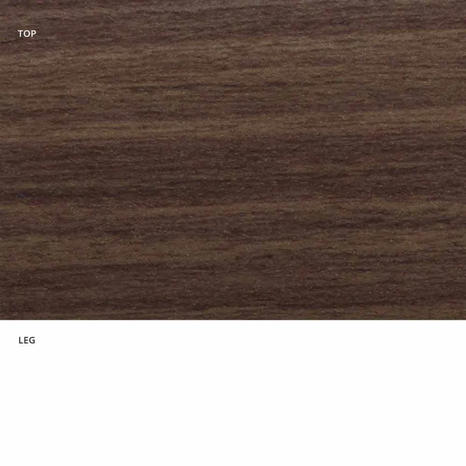 طاولة طعام قابلة للتمديد حتى 170 سم من الخشب المصفح، صنع في إيطاليا - دولارات Viadurini