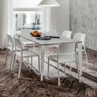 طاولة طعام قابلة للتمديد حتى 252 سم من HPL صنع في إيطاليا - Efisto Viadurini