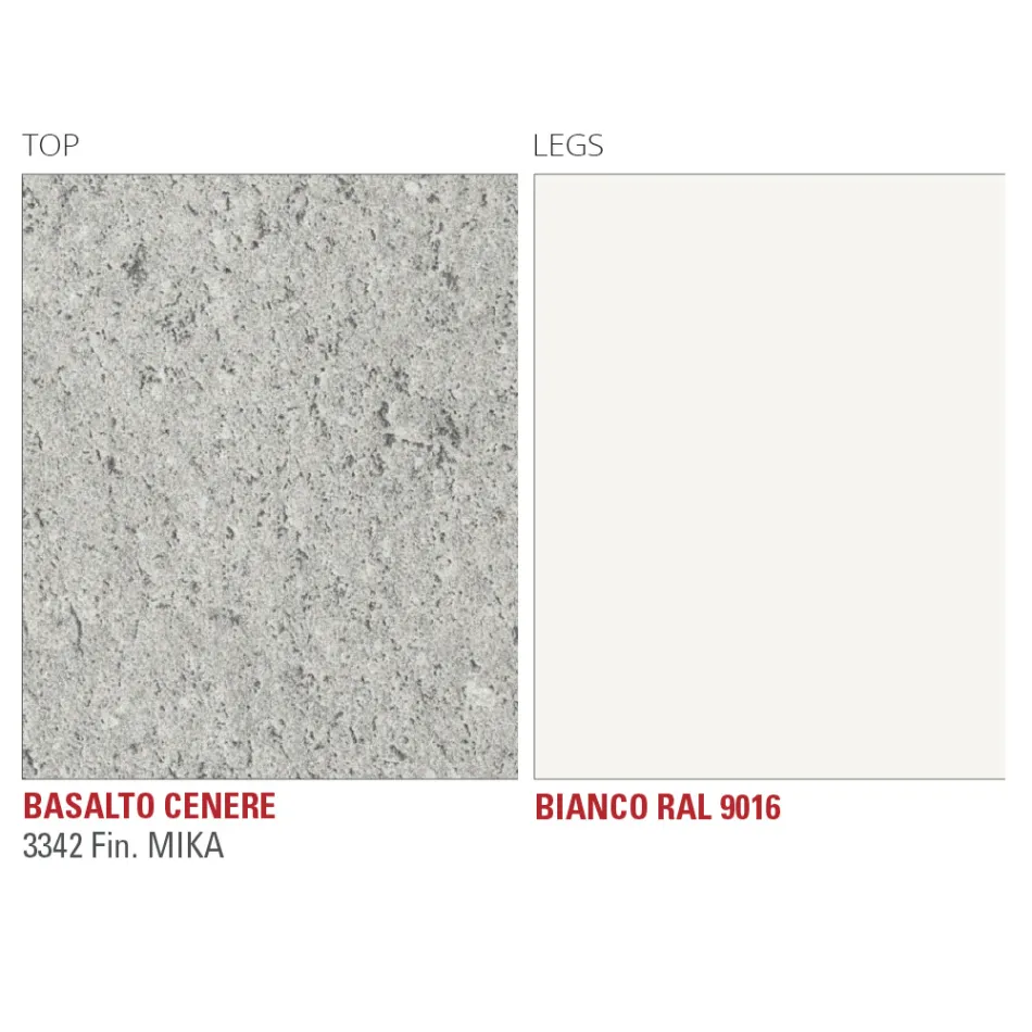 طاولة طعام قابلة للتمديد حتى 252 سم من Hpl صنع في إيطاليا - Efisto Viadurini