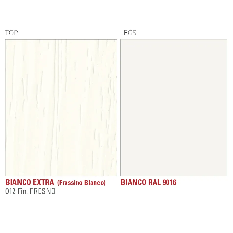 طاولة طعام قابلة للتمديد حتى 252 سم من HPL صنع في إيطاليا - Efisto Viadurini