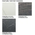 طاولة طعام قابلة للتمديد حتى 278 سم من لامينام صنع في إيطاليا - سيتيميو Viadurini