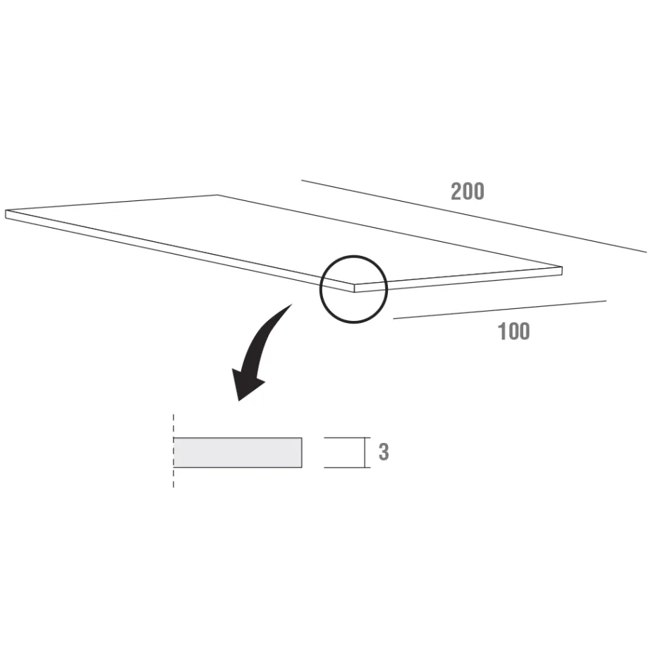 طاولة طعام قابلة للتمديد حتى 280 سم من فينيكس صنع في إيطاليا - إيولو Viadurini