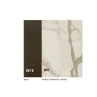 طاولة طعام قابلة للتمديد حتى 280 أو 298 سم مع سطح سيراميك - نوميا Viadurini