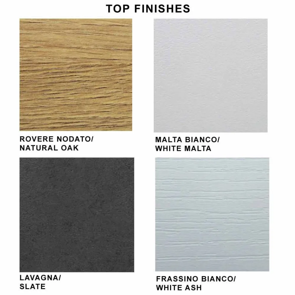 طاولة طعام قابلة للتمديد حتى 300 سم من الخشب الرقائقي، صنع في إيطاليا - جروتا Viadurini