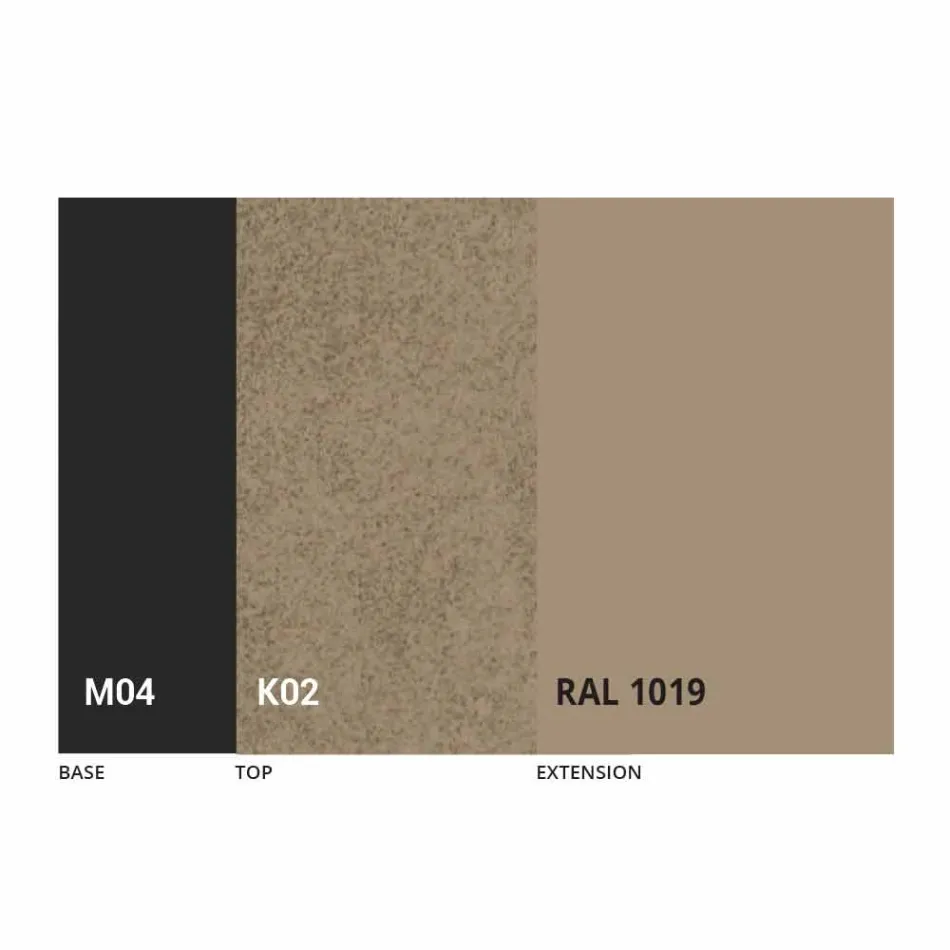 طاولة طعام قابلة للتمديد حتى 310 سم من السيراميك صنع في إيطاليا - بيتاجورا Viadurini