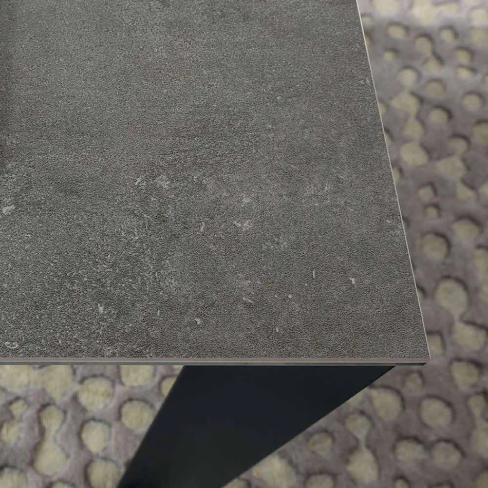 طاولة طعام قابلة للتمديد حتى 310 سم من السيراميك صنع في إيطاليا - بيتاجورا Viadurini