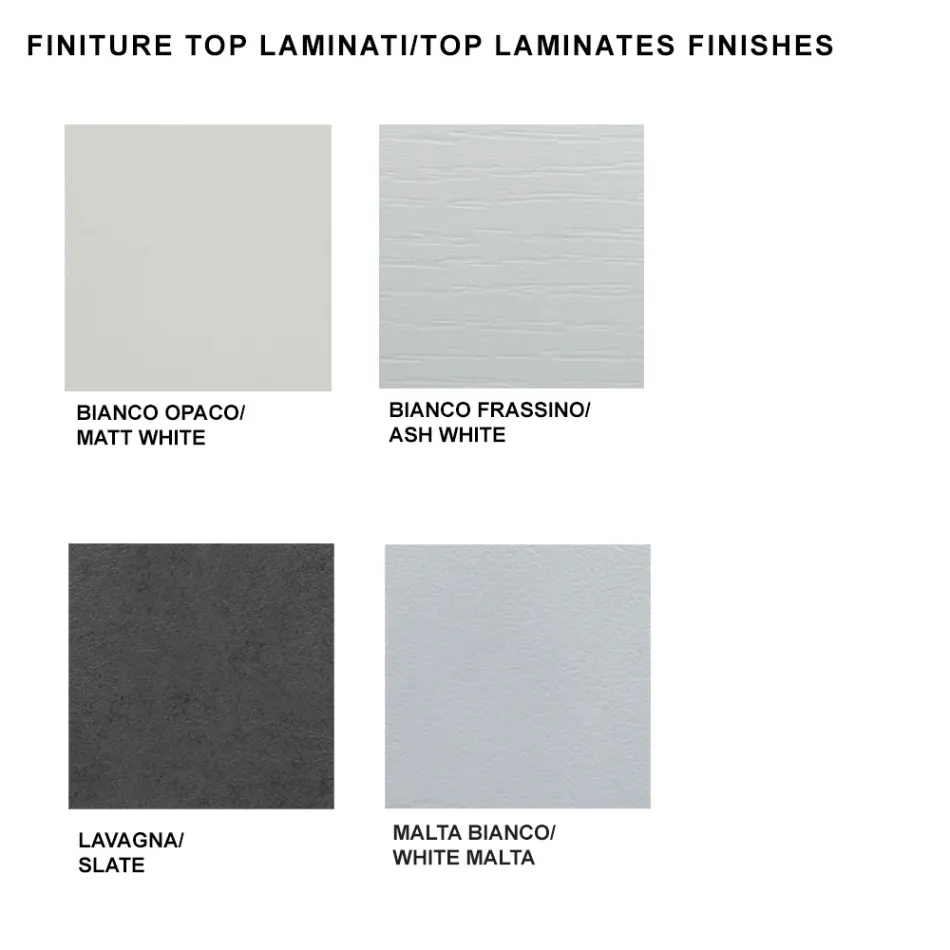 طاولة طعام قابلة للتمديد حتى 450 سم من الخشب الرقائقي، صنع في إيطاليا - سالنتينو Viadurini