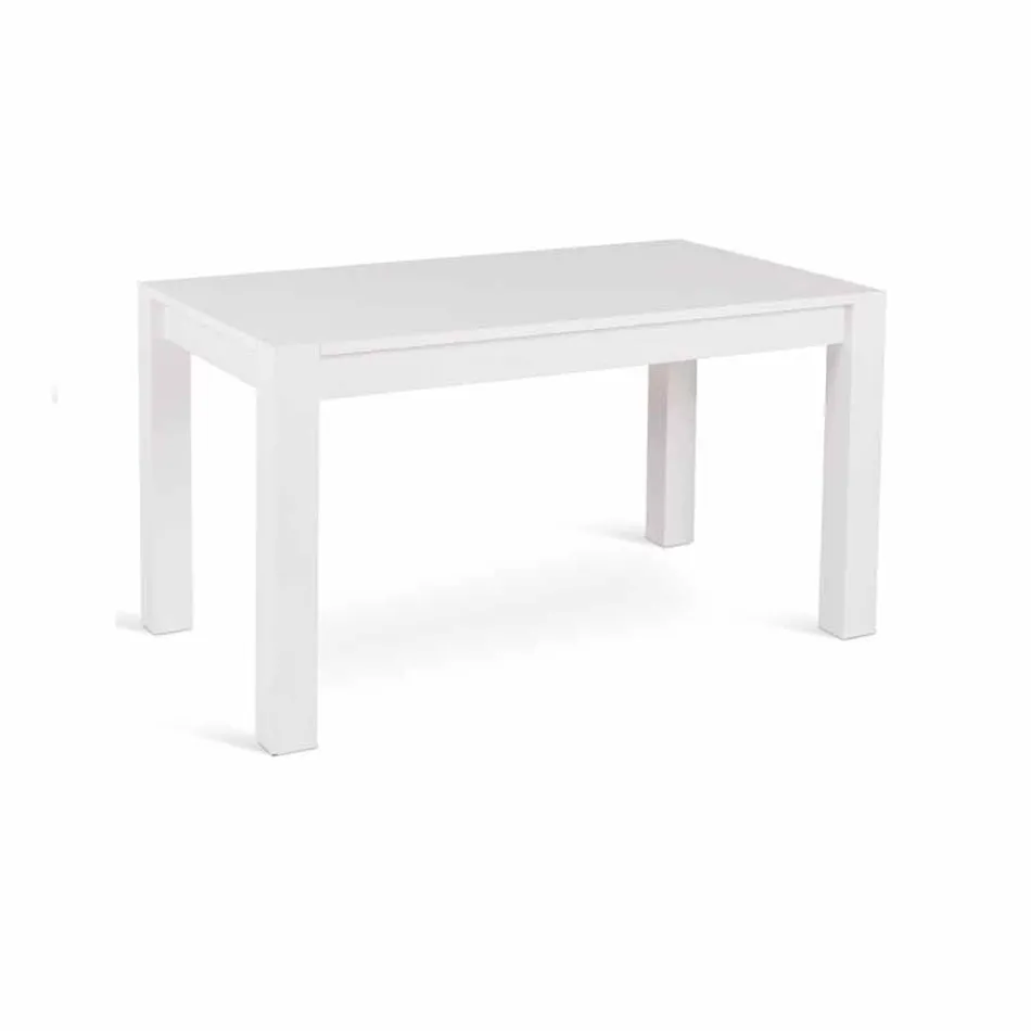 طاولة طعام قابلة للتمديد من خشب البلوط فايدروس، صنع في إيطاليا Viadurini