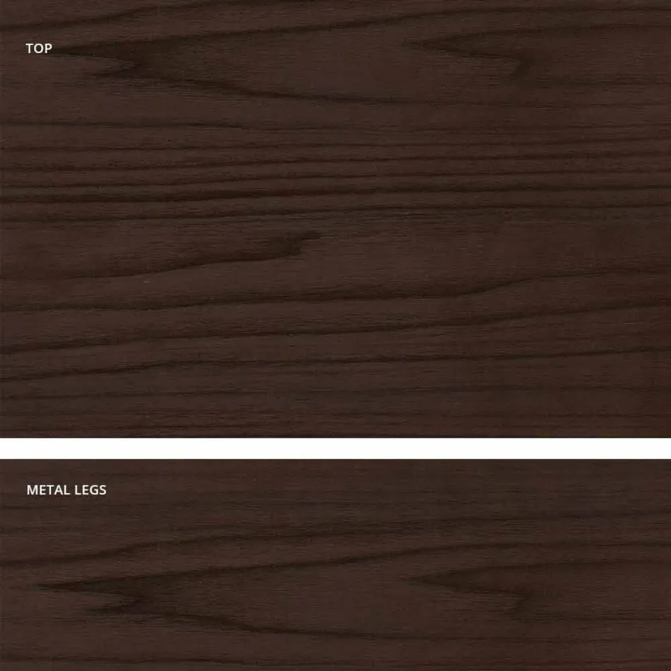 طاولة طعام قابلة للتمديد من خشب الميلامين، صنع في إيطاليا، أوكي Viadurini