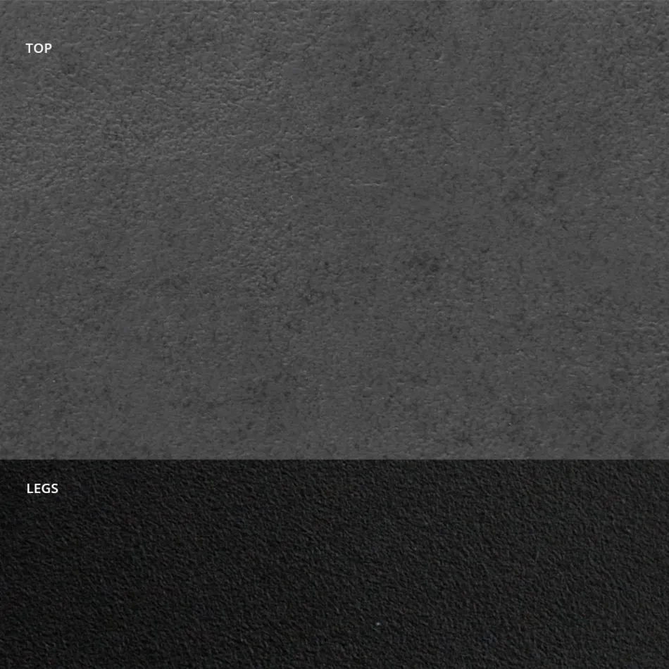 طاولة طعام بسطح أسطواني من صفائح HPL، صنع في إيطاليا - Grotta Viadurini