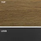 طاولة طعام بسطح أسطواني من صفائح HPL، مصنوعة في إيطاليا - سيتيميو Viadurini