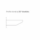 طاولة طعام بسطح أسطواني من صفائح HPL، مصنوعة في إيطاليا - سيتيميو Viadurini