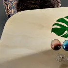 طاولة طعام مع سطح من الرخام الإيطالي الفاخر - سيتيميو Viadurini