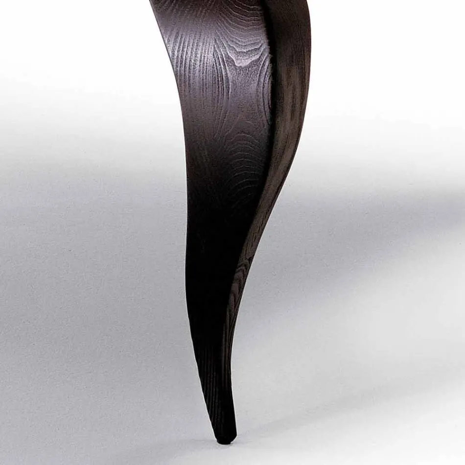 طاولة طعام فاخرة بتصميم من الخشب الصلب، صنع في إيطاليا، فيلو Viadurini