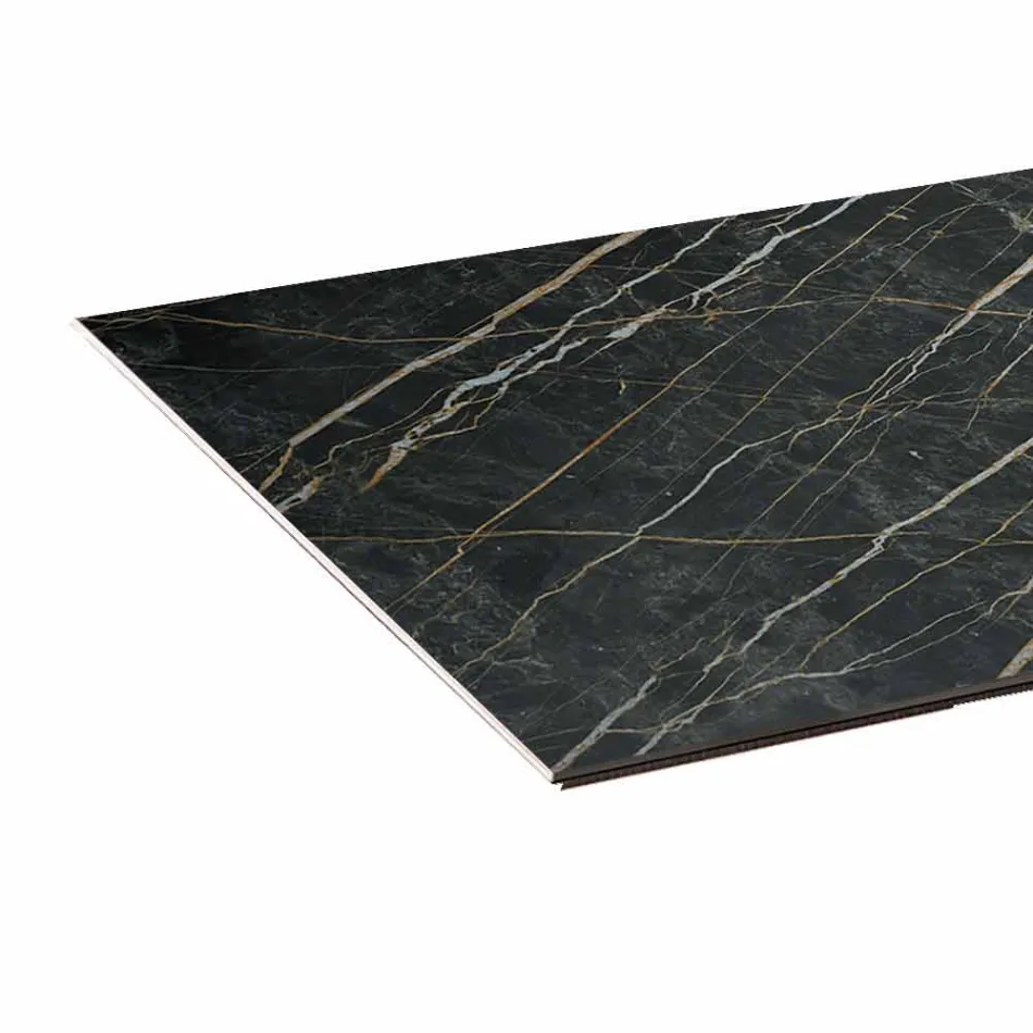 طاولة طعام سيراميك وقاعدة زجاجية خفيفة الوزن مصنوعة في إيطاليا - عشوائي Viadurini