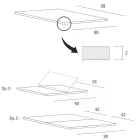 طاولة طعام فينيكس قابلة للتمديد حتى ٢٣٢ سم، صنع في إيطاليا - بافاريا Viadurini