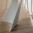 طاولة طعام مصنوعة من خشب فينيكس ومعدن مطلي، صنع في إيطاليا - دوتو Viadurini