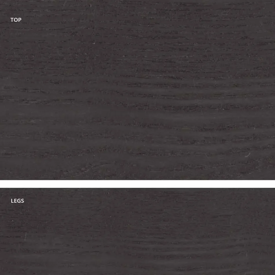 طاولة طعام خشبية بتصميم MDF، صنع في إيطاليا، إيجيستو Viadurini