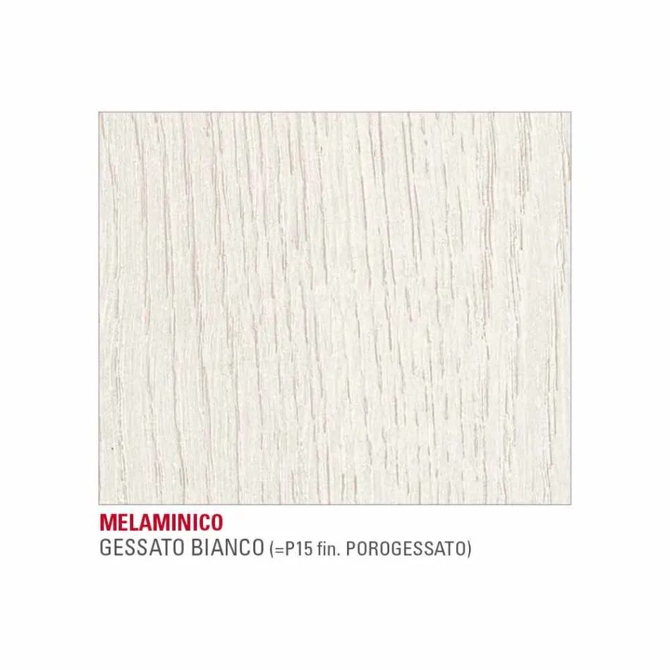 طاولة طعام من الميلامين والمعدن المطلي، صنع في إيطاليا - ريميجيو Viadurini