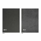 طاولة طعام معدنية وسطح سيراميكي بتصميم إيطالي - أناكوندا Viadurini