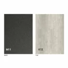 طاولة طعام معدنية وسطح سيراميكي بتصميم إيطالي - أناكوندا Viadurini