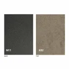 طاولة طعام معدنية وسطح سيراميكي بتصميم إيطالي - أناكوندا Viadurini