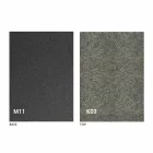 طاولة طعام معدنية وسطح سيراميكي بتصميم إيطالي - أناكوندا Viadurini