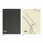 طاولة طعام معدنية وسطح سيراميكي بتصميم إيطالي - أناكوندا Viadurini