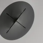 طاولة طعام بيضاوية بسطح وقاعدة زجاجية، صنع في إيطاليا - تيسيو Viadurini