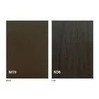 طاولة طعام حديثة قابلة للطي مصنوعة من الخشب والمعدن، صنع في إيطاليا - مينيلاو Viadurini