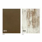 طاولة طعام حديثة قابلة للطي مصنوعة من الخشب والمعدن، صنع في إيطاليا - مينيلاو Viadurini