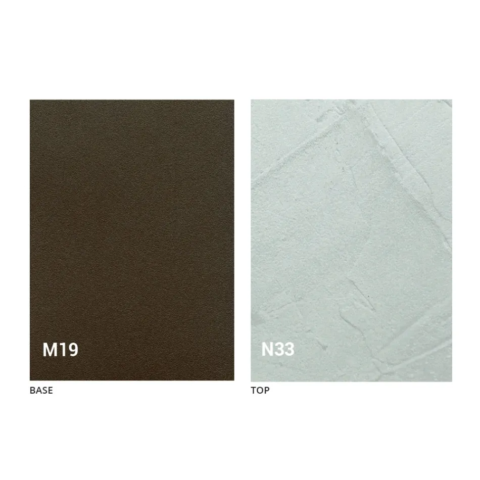 طاولة طعام حديثة قابلة للطي مصنوعة من الخشب والمعدن، صنع في إيطاليا - مينيلاو Viadurini