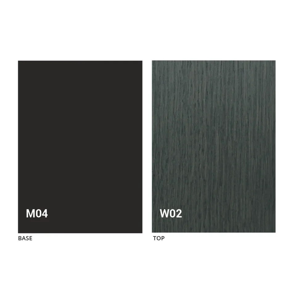 طاولة طعام دائرية قابلة للتمديد مع سطح خشبي، صنع في إيطاليا - كرودينو Viadurini