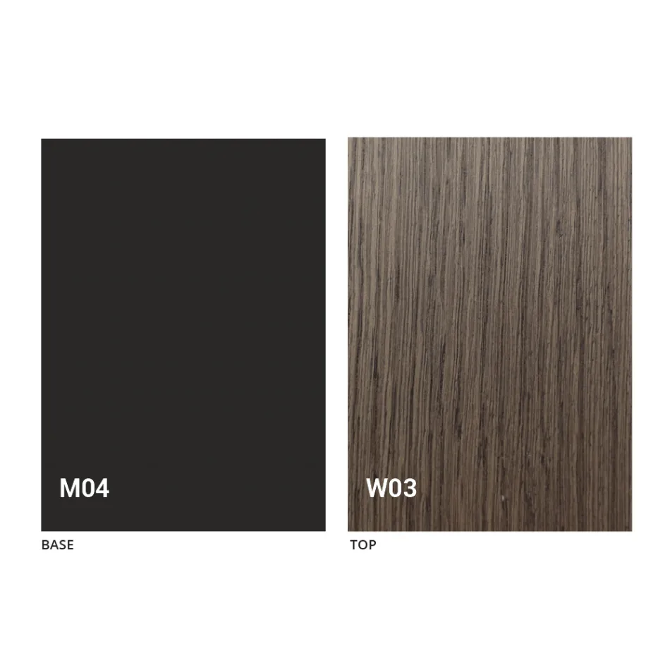 طاولة طعام دائرية قابلة للتمديد مع سطح خشبي، صنع في إيطاليا - كرودينو Viadurini