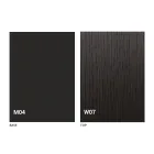 طاولة طعام دائرية قابلة للتمديد مع سطح خشبي، صنع في إيطاليا - كرودينو Viadurini