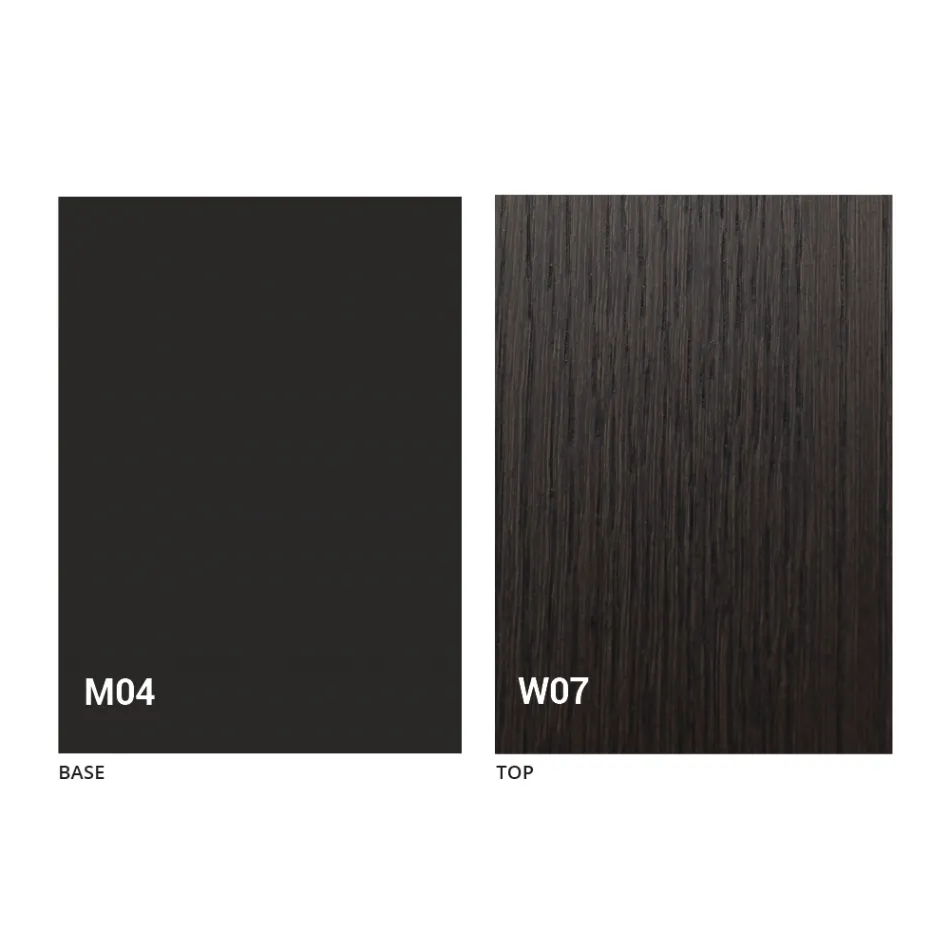 طاولة طعام دائرية قابلة للتمديد مع سطح خشبي، صنع في إيطاليا - كرودينو Viadurini