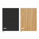 طاولة طعام دائرية قابلة للتمديد مع سطح خشبي، صنع في إيطاليا - كرودينو Viadurini