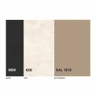 طاولة طعام مستديرة قابلة للتمديد من سيراميك لامينام، صنع في إيطاليا - لوبيتو Viadurini