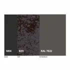 طاولة طعام مستديرة قابلة للتمديد من سيراميك لامينام، صنع في إيطاليا - لوبيتو Viadurini