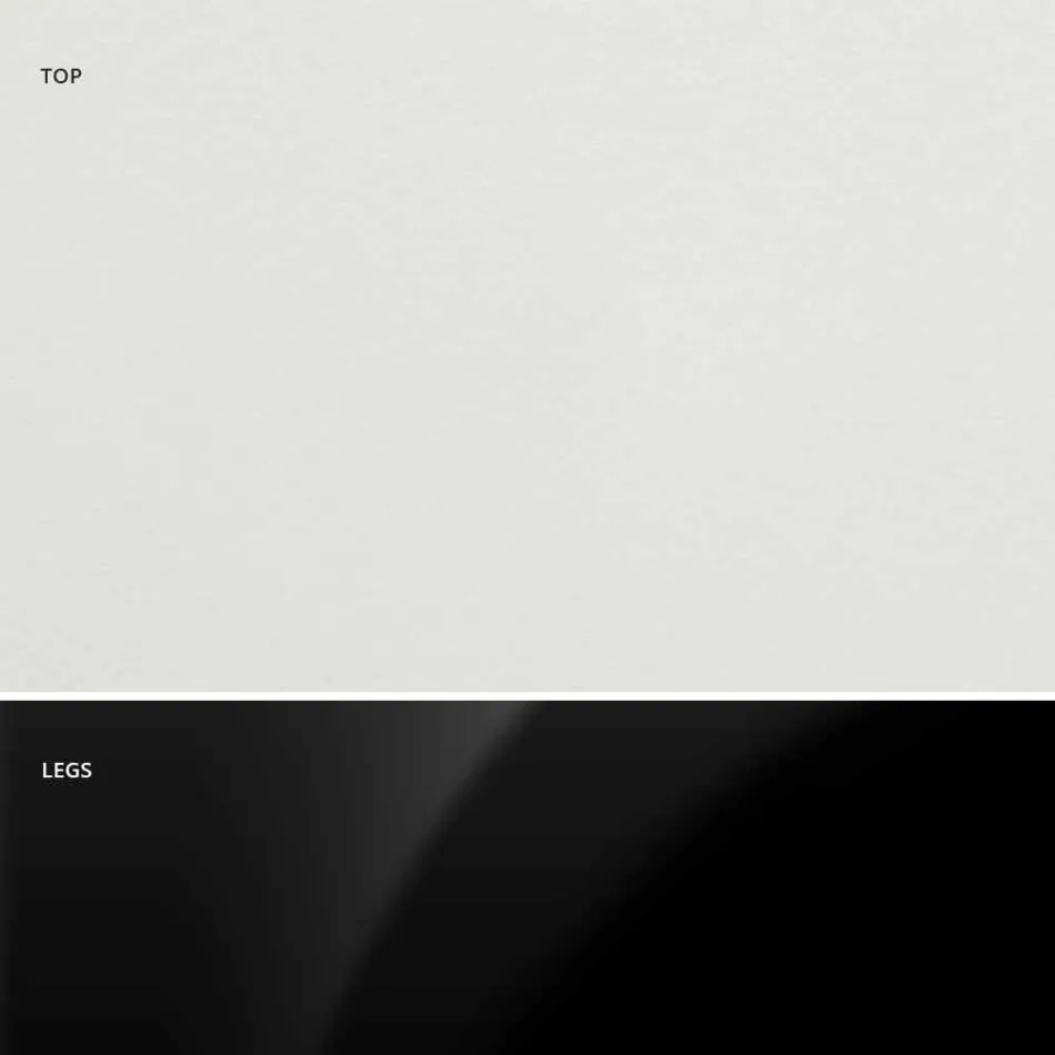 طاولة طعام مستديرة بسطح من اللامينيت، صنع في إيطاليا - دولارات Viadurini