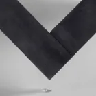 طاولة طعام خشبية مستديرة مع سطح زجاجي باو، تصميم عصري Viadurini