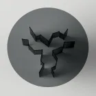 طاولة طعام مستديرة مصنوعة من زجاج شفاف للغاية أو مدخن، صنعت في إيطاليا - تومي Viadurini